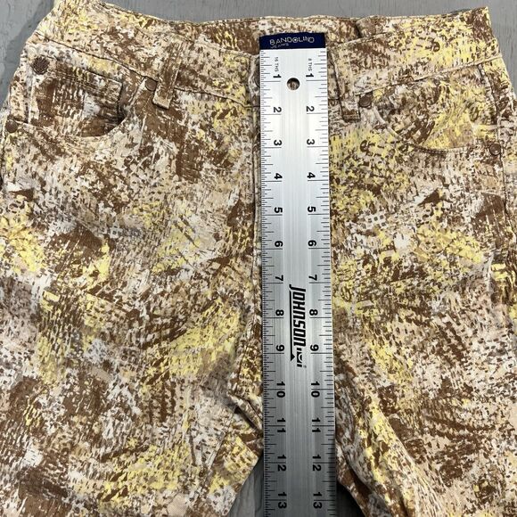 Bandolino Jeans Tatyana Capri Pants Women's 6 Super Stretch Slim Fit Multicolor - Picture 15 of 16